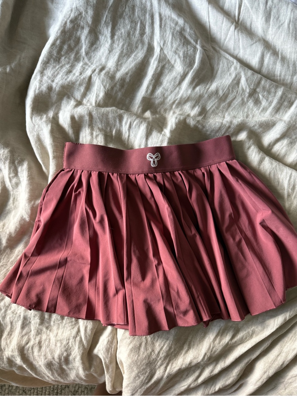 TNA Dusty Rose Pleated Tennis Skirt / Skort